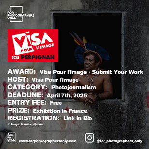 Visa Pour l'Image - Submit Your Work