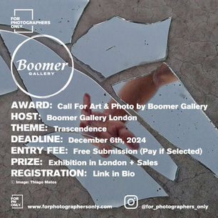 The Boomer Gallery - "Transcendence" Open Call for Artists