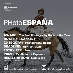 PHotoESPAÑA - Best Photography Book of the Year Award 2025