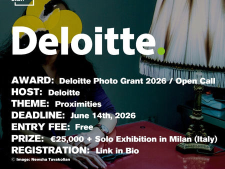 Deloitte Photo Grant - Open Call 2026