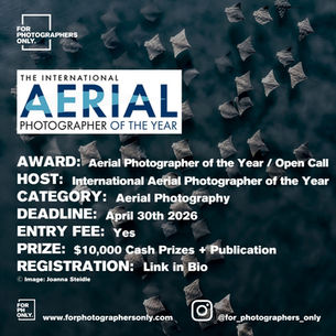 Aerial Photographer of the Year 2026