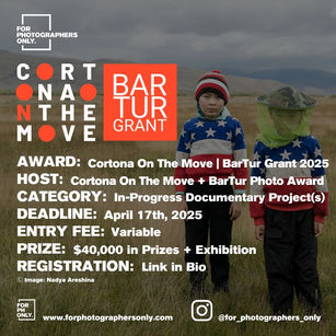 Bartur Photo Award - Cortona On The Move | BarTur Grant