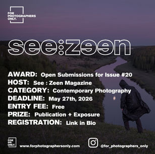 SEE:ZEEN Magazine - Open Submissions for Issue #20