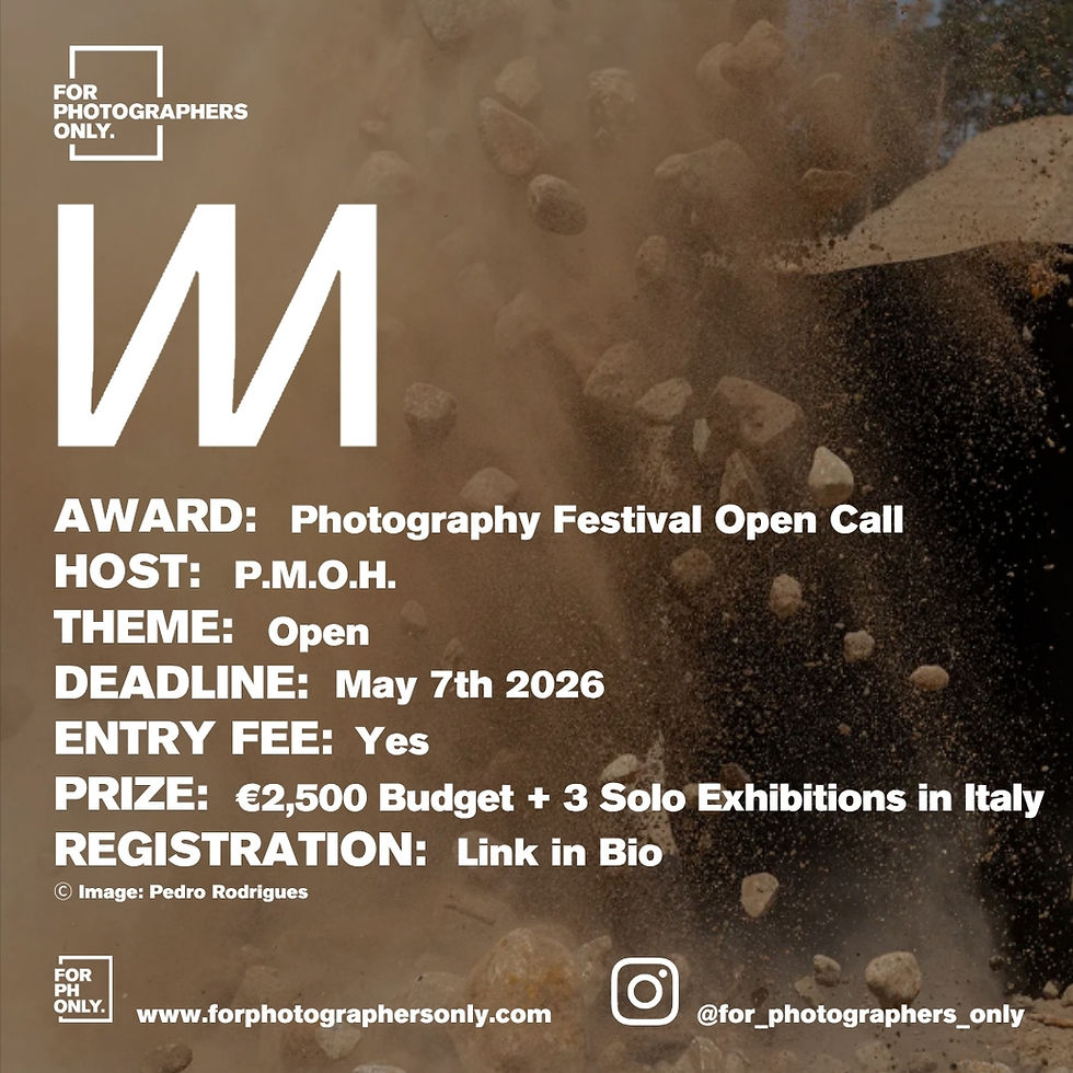 PhMuseum Days 2026 Photography Festival Open Call