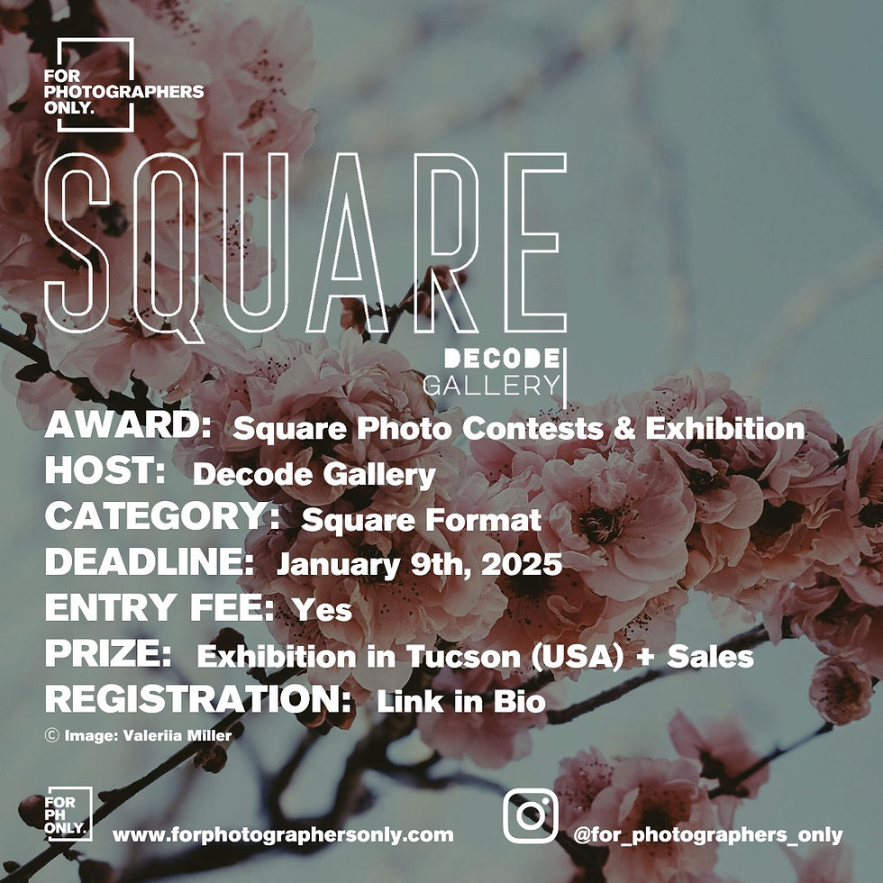 Decode Gallery - Square Photography Exhibition