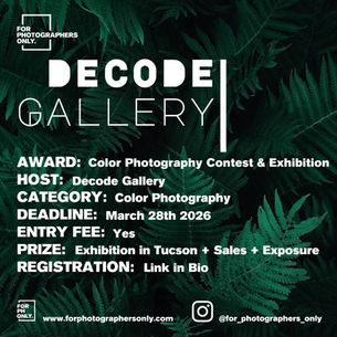 Decode Gallery - Color Photography Contest