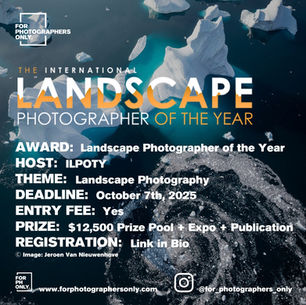 The 12th International Landscape Photographer of the Year