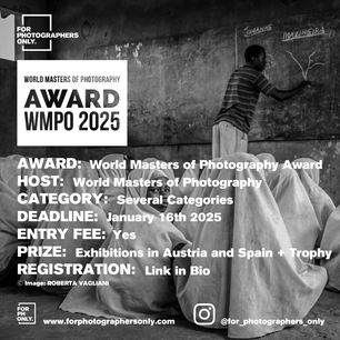 WMPO World Masters of Photography 2025