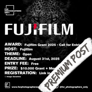 Fujifilm Grant 2025 - Call for Entries