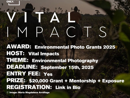 Vital Impacts - Environmental Photography Grants and Mentorships