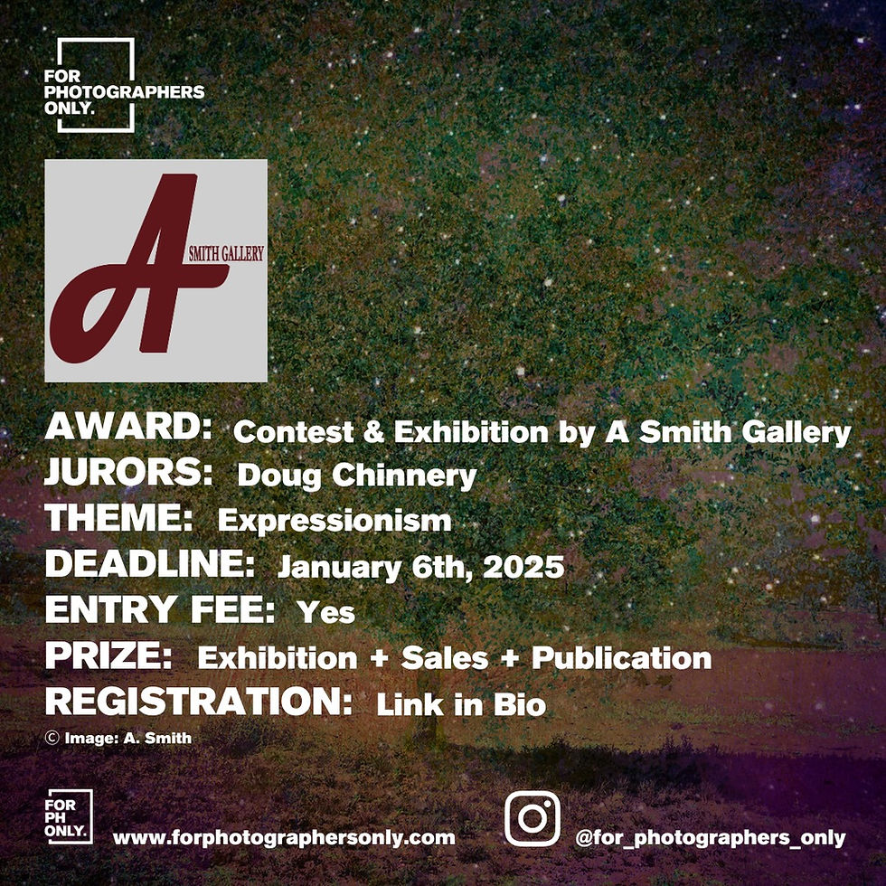 A Smith Gallery - “Expressionism” Photo Contest and Exhibition