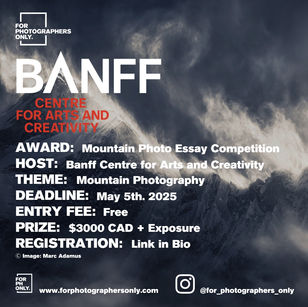 Banff - Mountain Photo Essay Competition