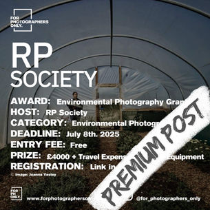 RP Society - Environmental Photography Grant