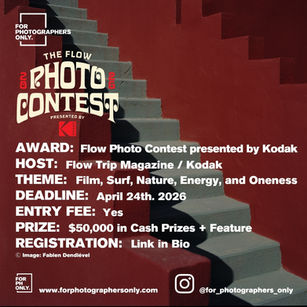 Flow Trip Magazine - Photo Contest 2026 Presented by Kodak
