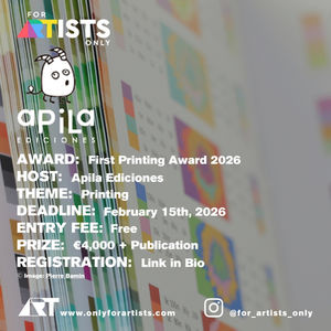 Apila Ediciones - First Printing Award 2026