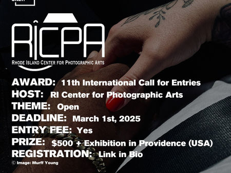 RI Center for Photographic Arts - 11th International Call for Entries