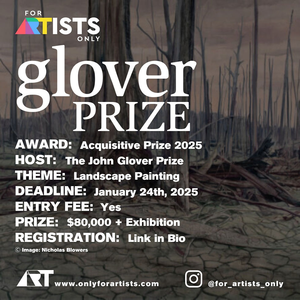 The John Glover Acquisitive Prize 2025