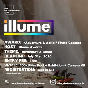 Illume Awards - "Adventure and Aerial" Photo Contest