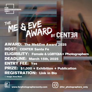 Center Santa Fe Photography - ME&EVE AWARD 2025
