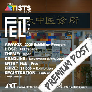 FELTspace - 2026 Exhibition Program
