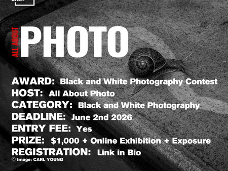 All About Photo - "Black and White" Photography Contest Open Call