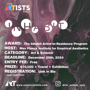 Max Planck Institute / Artist-in-Residence Program