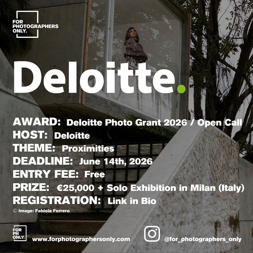 Deloitte Photo Grant 2026