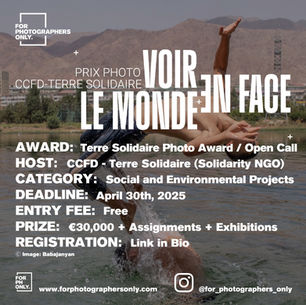 Terre Solidaire Photography Award 2025