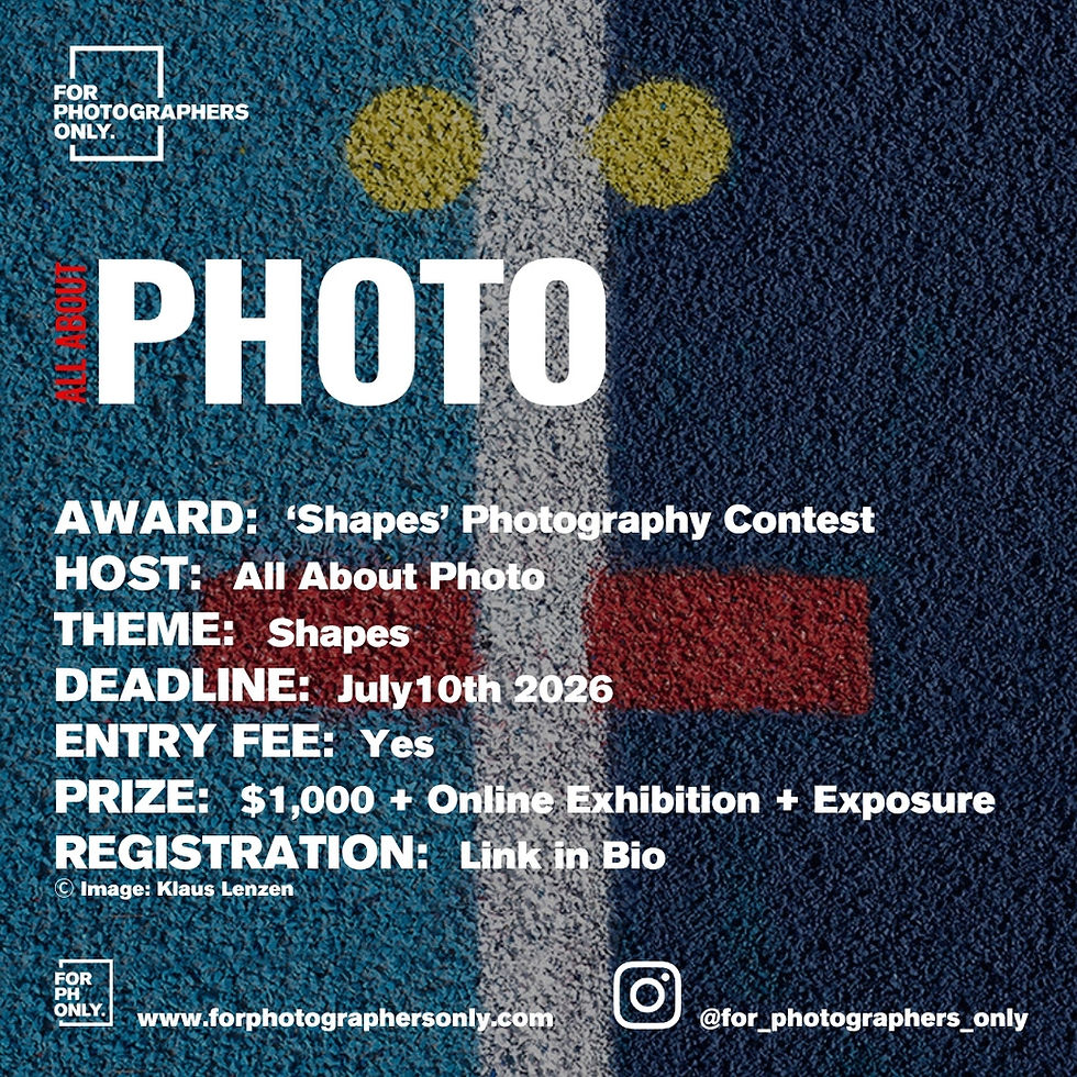 All About Photo - "Shapes" Photography Contest 2026