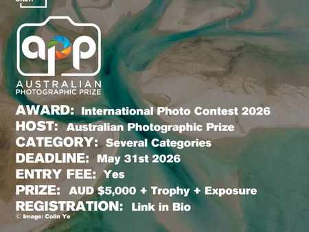 The Australian Photographic Prize - International Photo Contest Open Call 2026