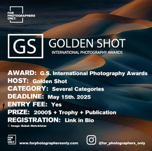 The Golden Shot - International Awards 2025