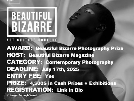 Beautiful Bizarre Magazine - Photography Prize 2025