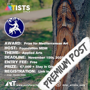 Foundation MDM- Prize for Mediterranean Art