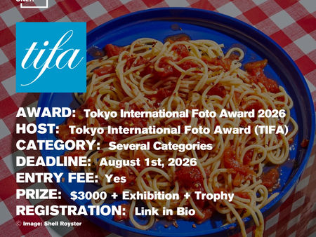 Tokyo International Foto Award (TIFA) 2026 - Open Call