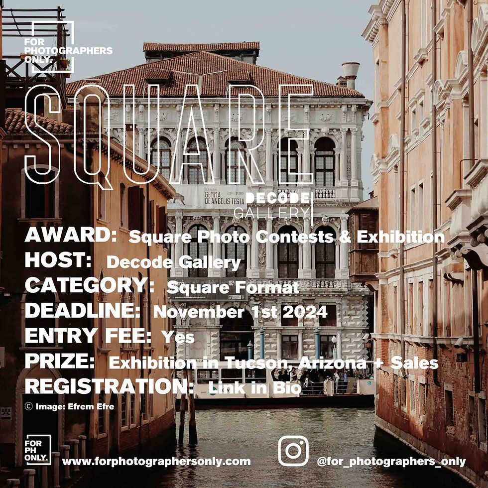 Decode Gallery - Square Photography Exhibition
