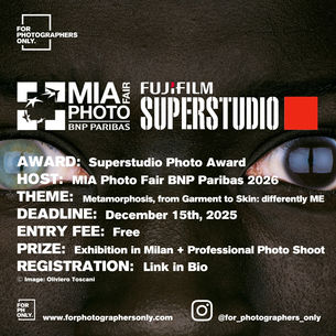 MIA Photo Fair - I Edition Award Superstudio Photo Award