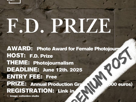 F.D. Prize - Photo Award for Female Photojournalists