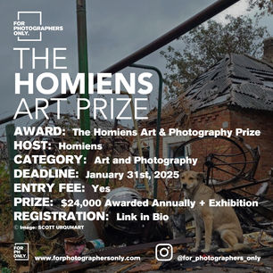 The Homiens Art Prize - Call for Art & Photography