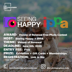 Seeing Happy - "Visions of Renewal" Photography Contest