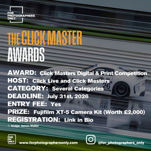 Click Masters Digital & Print Competition Open Call 2026