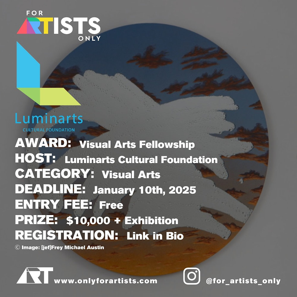 Luminarts Cultural Foundation - Visual Arts Fellowship