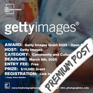 Getty Images Creative Grant 2025