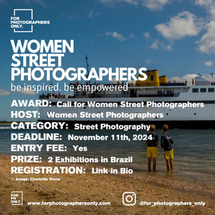Women Street Photographers - 2 Exhibitions in Brazil