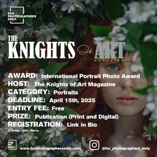 The Knights of Art - International Portrait Photo Award
