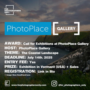Photo Place Gallery - "The Coastal Landscape" Call for Exhibition