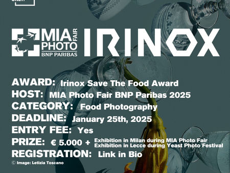 Irinox - Save the Food Photo Award 2025