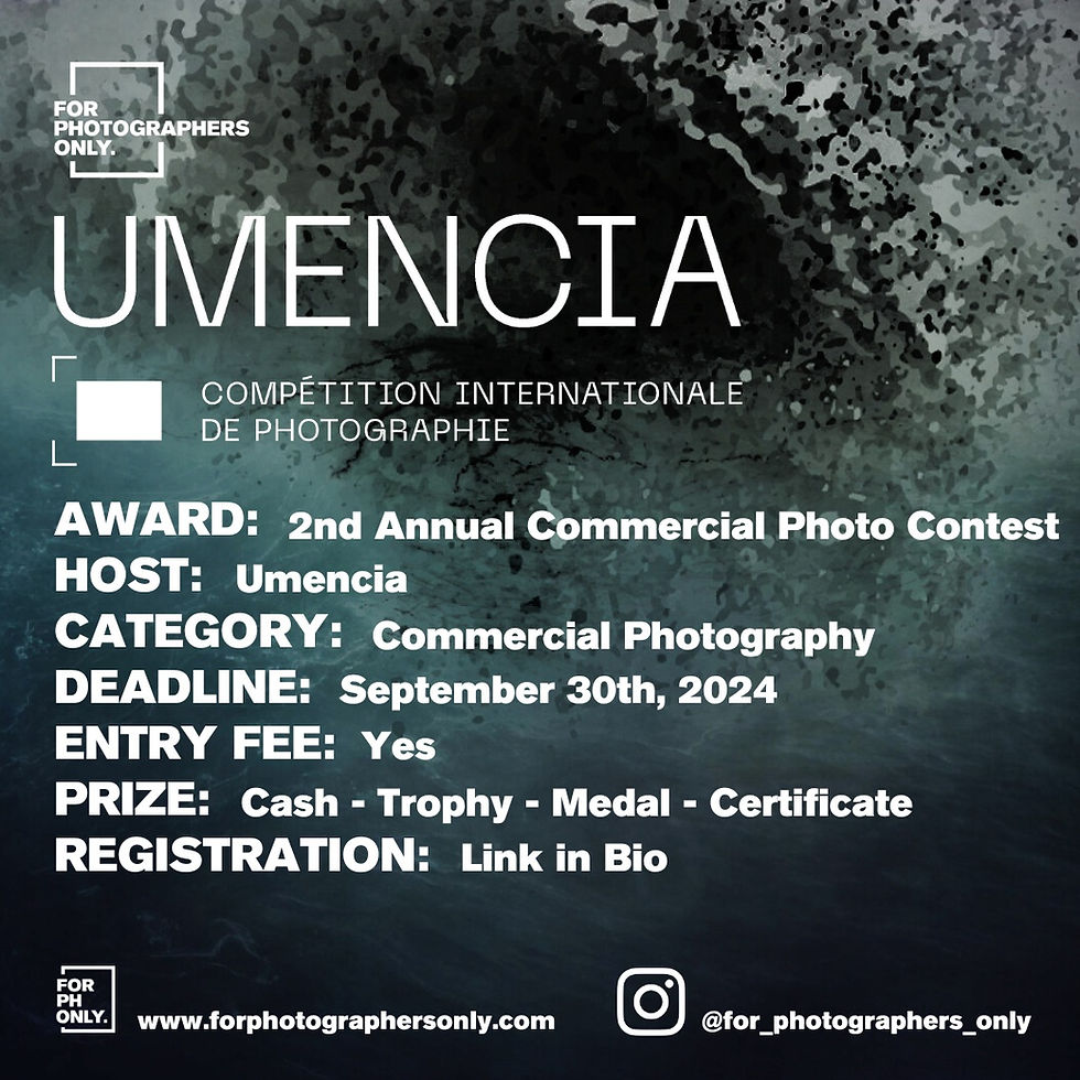 2nd Annual Commercial Photo Contest by Umencia