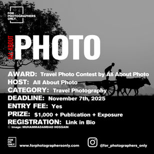 Travel Photo Contest by All About Photo