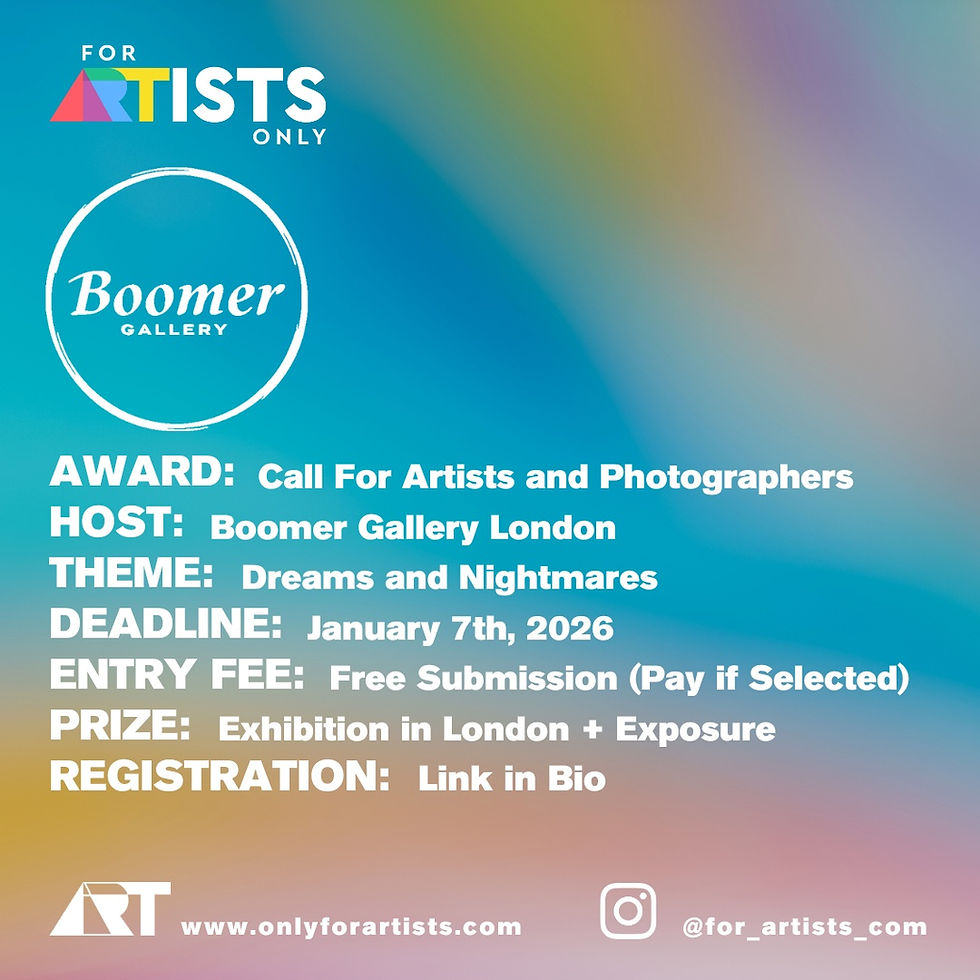 The Boomer Gallery - Dreams and Nightmares: Call For Artists and Photographers