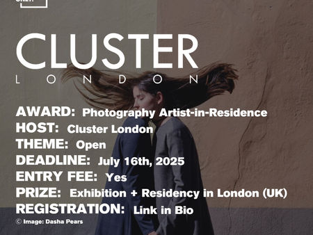 Cluster London - Photography Artist-in-Residence